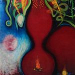 ORGASMICO 100x150 Óleo sobre Tela 2019
