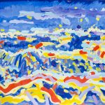 Bahía oleo sobre tela 87 x 180 cm 2015 2016 valor $2.400.000