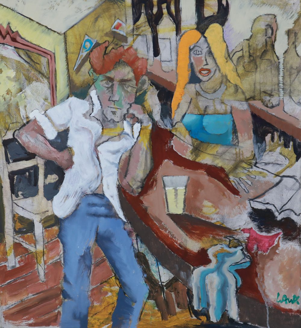 2019 Sin tìtulo Oleo tela 70 x 62cm