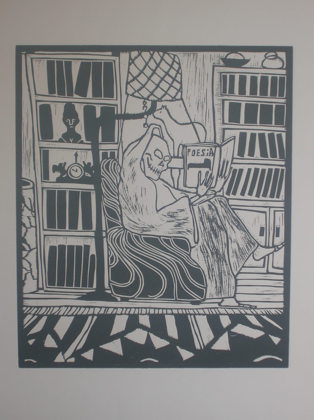 La Muerte Armando Uribe. 40x30