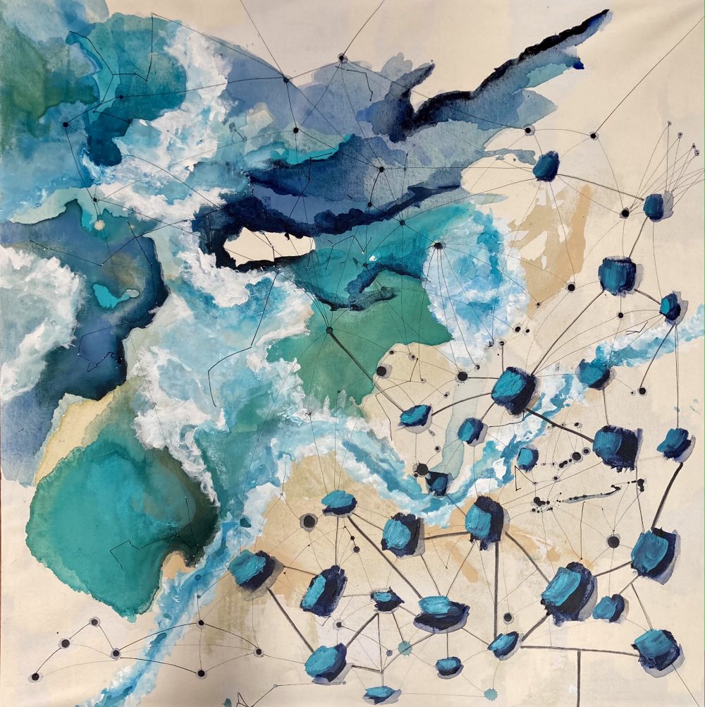 posibilidades_97x97 cms (sobre tela)$660.000. Tecnica mixta