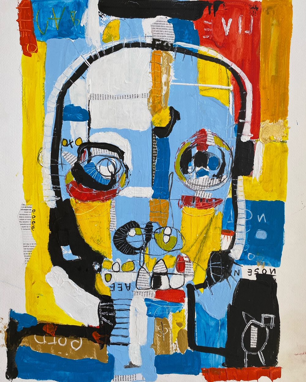 Cara anónima 50x70