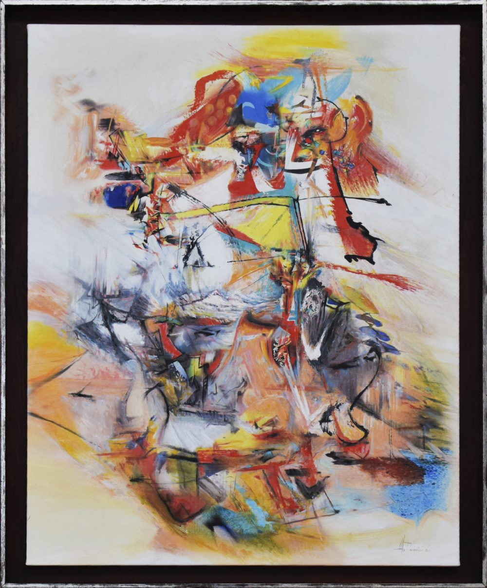 “MARCABAH DESÉRTICO 2021-1B” Téc. Mixta sobre Tela 117 x 97 cmsmarco (JZT)
