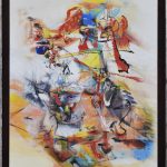 “MARCABAH DESÉRTICO 2021-1B” Téc. Mixta sobre Tela 117 x 97 cmsmarco (JZT)