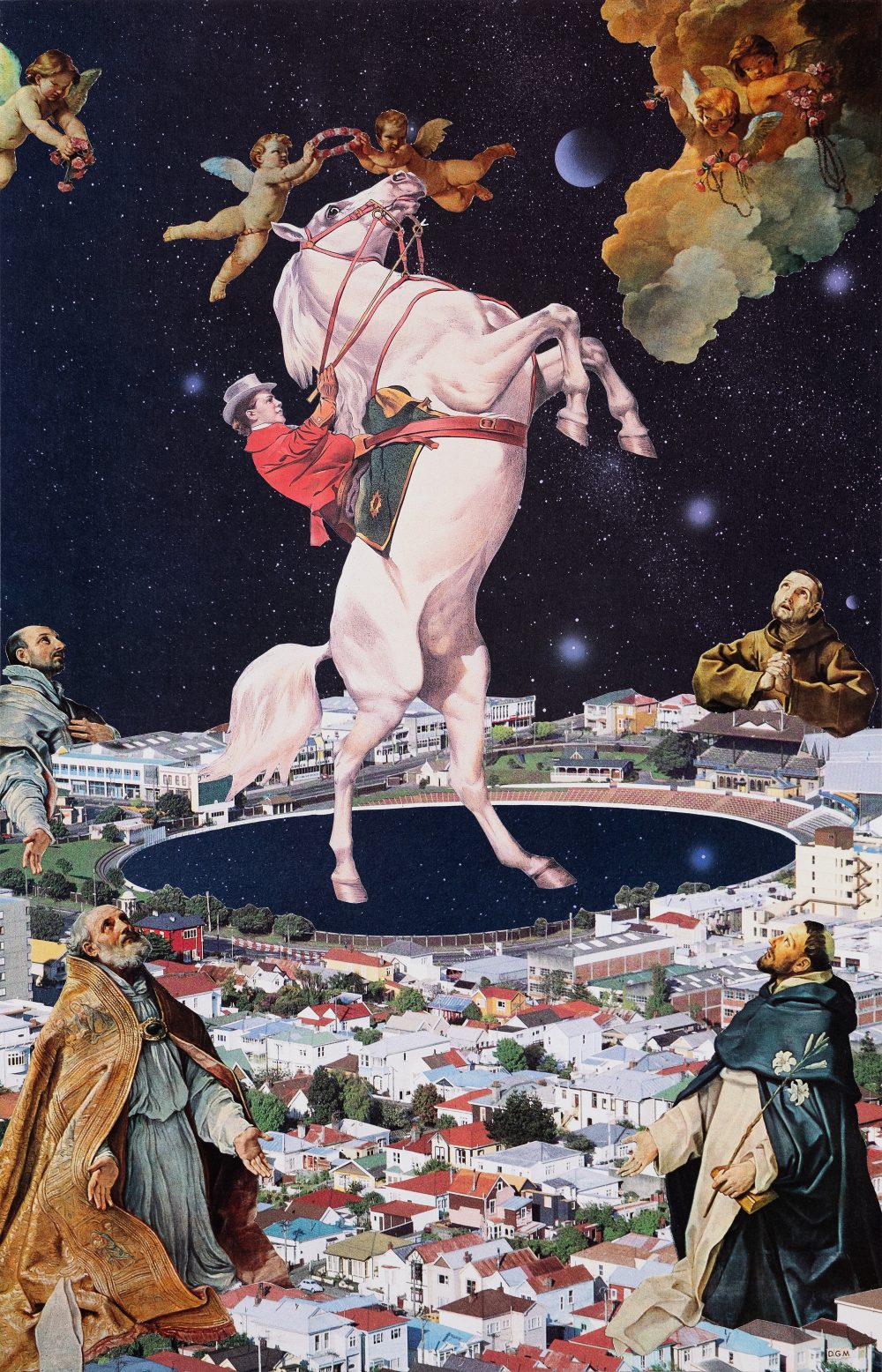 space horse coronation
